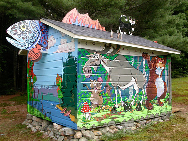 Mural "Fairy Tale House"