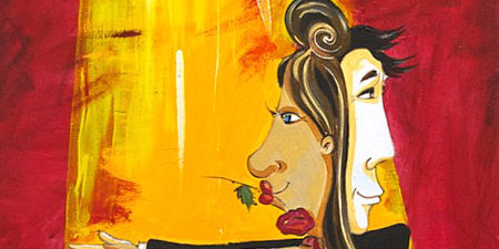 Acrylic Painting “TANGO IN TUSCANY” Acrylic Painting "TANGO IN TUSCANY"