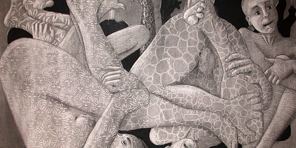 Charcoal Drawing "BIRTH II"