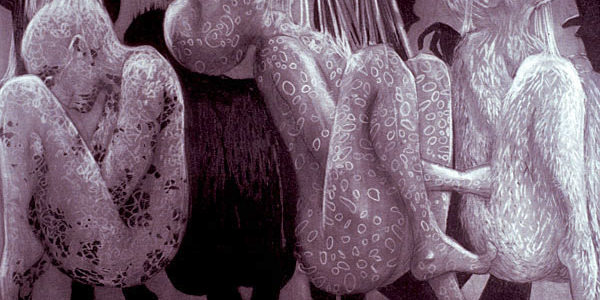 Charcoal Drawing "BIRTH III"