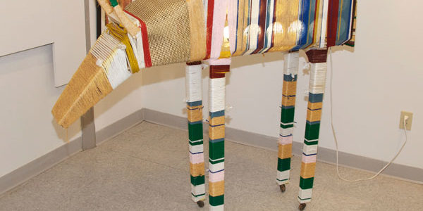 Sculpture "Glowing Sheep"