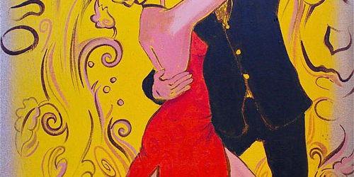 Acrylic Painting "TANGO"