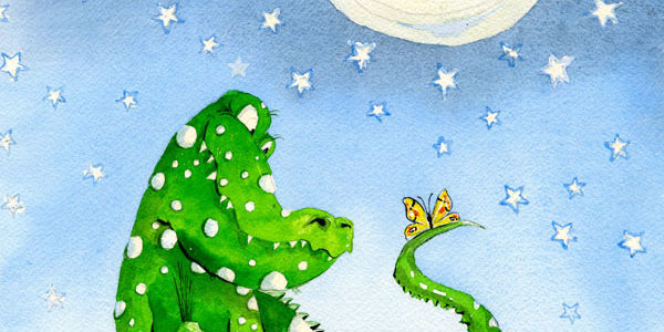 Watercolor Illustration "FRIENSHIP"