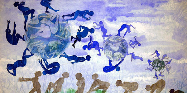 Watercolor Illustration "REACHING FOR THE BETTER"