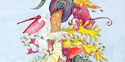 "CHRISTMAS TREE" Watercolor Illustration