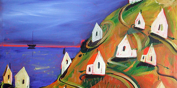 Acrylic Painting "SUNSET"