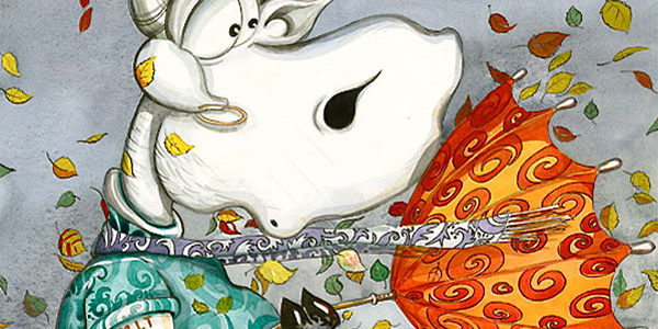 Watercolor Illustration "FALL"