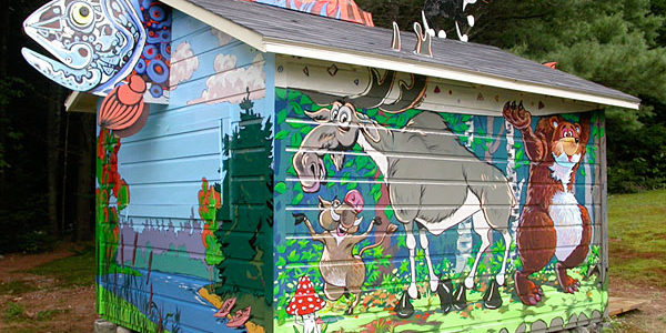 Mural "Fairy Tale House"