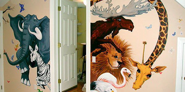 "African Safari" Postcard - Front View