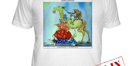Unique Zoolidays T-shirt Custom Design by Rolandas Kiaulevicius Dabrukas