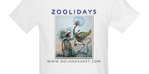 Kids Zoolidays T-shirt Custom Design by Rolandas Kiaulevicius Dabrukas